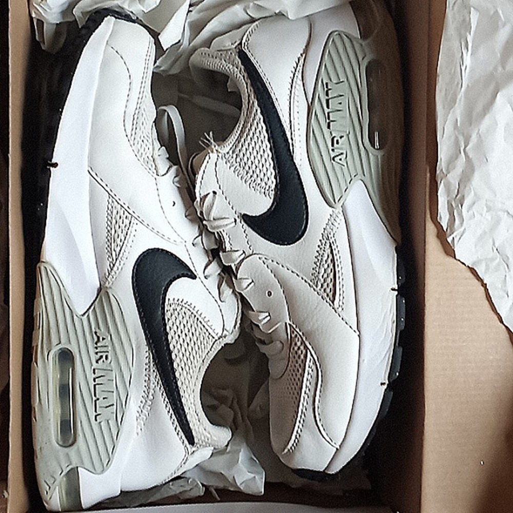 Silver and White air force 1s